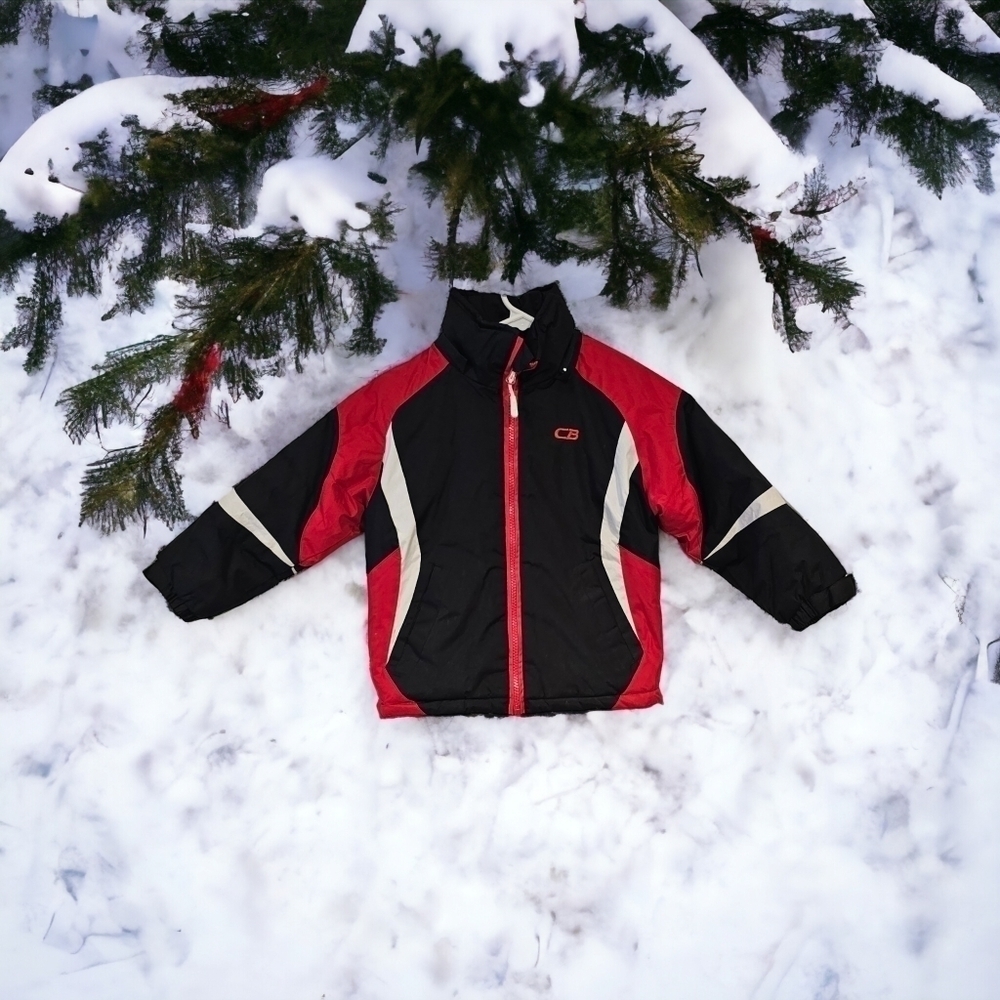 Vintage CB Sports ski jacket. Colorful 90s sz 4 windbreaker w lots of pockets